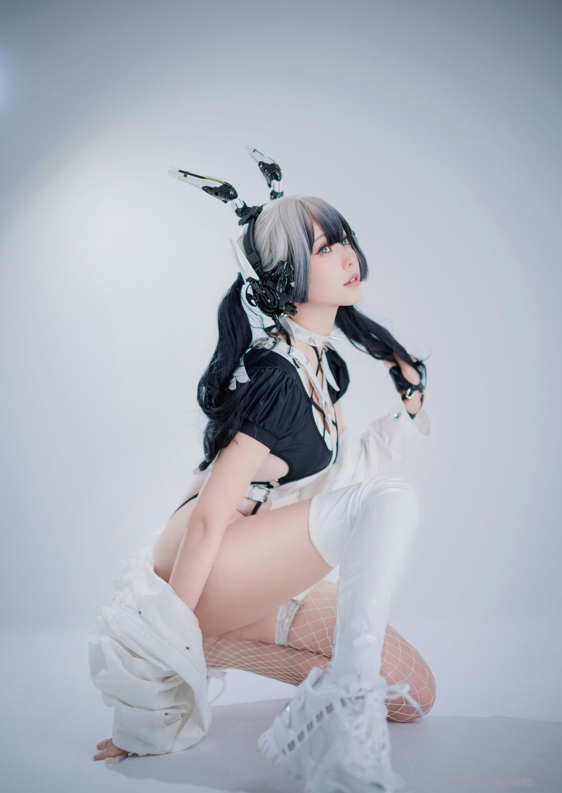 (ElyEE) 󲨺 D CyberGirl No.Elyeee  ߸ͼƬ Blanche [COSERͼ] P.1 