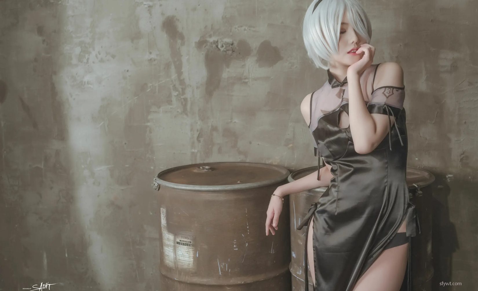 (65P) 㾫ͼ [ϺsaintPhotoLifeͼ] Nier Akali Vol.4 Yuna Automata KDA Cos Yunas P.7