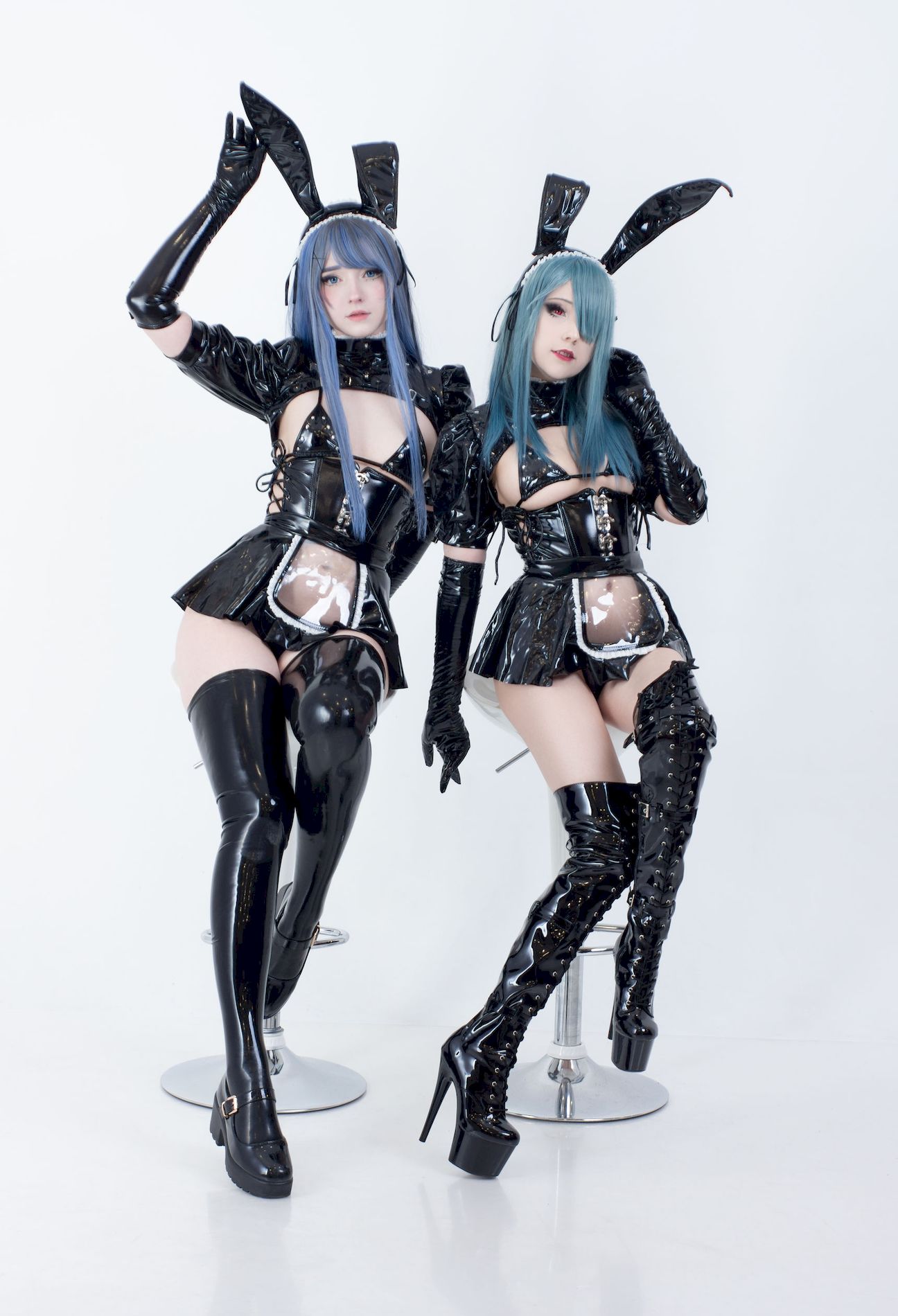 coserд Ʒģ Ball Bunny Twins ͼ Candy Latex P.1 