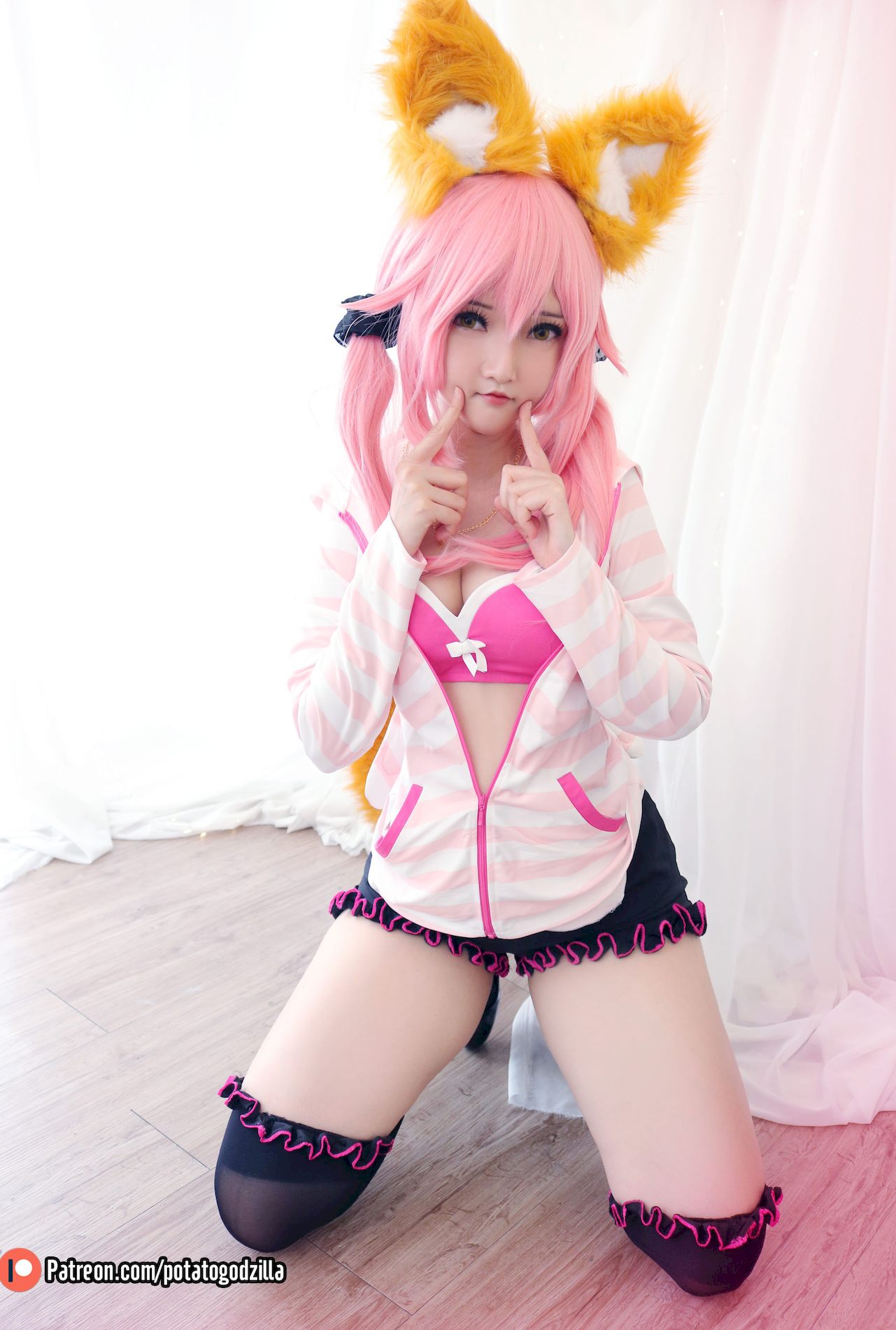 coserͼ ģ Godzilla Tamamo Coser Potato Uniform School ͼ P.9